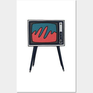 Old Fashioned Television Posters and Art